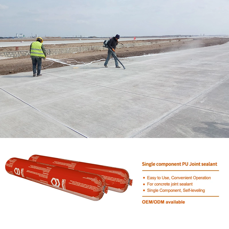 Single Part Self Leveling Polyurethane Concrete Road Adhesive