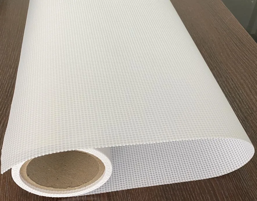 China Manufacturers White PVC Mesh Flex Banner for Commercial Eachsign