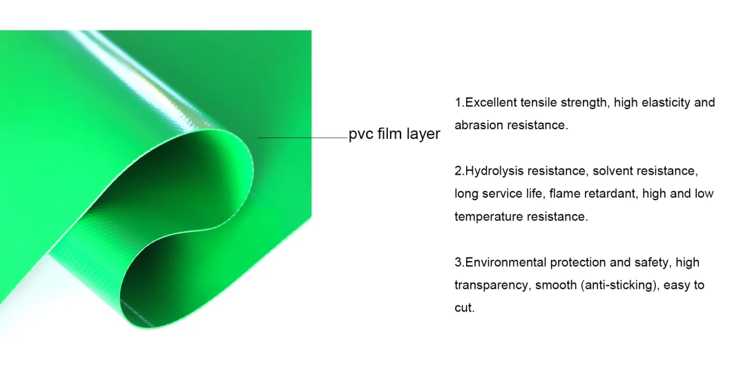 Super Clear PVC Transparent Mesh Banner for Agriculture Green House