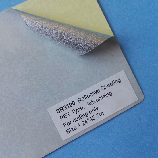 PVC Reflective Sheeting for Highway Traffic Sign and Plotter Cutting
