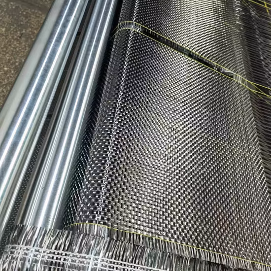 中国工場卸売 1K 3K 6K 12K 高強度平野炭素繊維ツイル生地